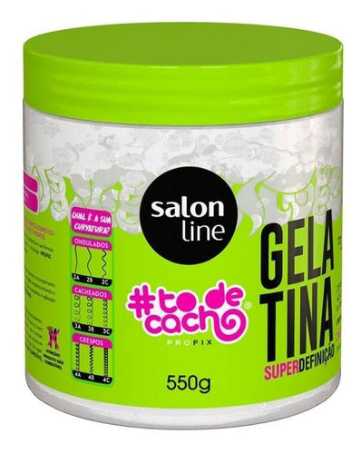 Gelatina To De Cacho Super Definação Salon Line 550g